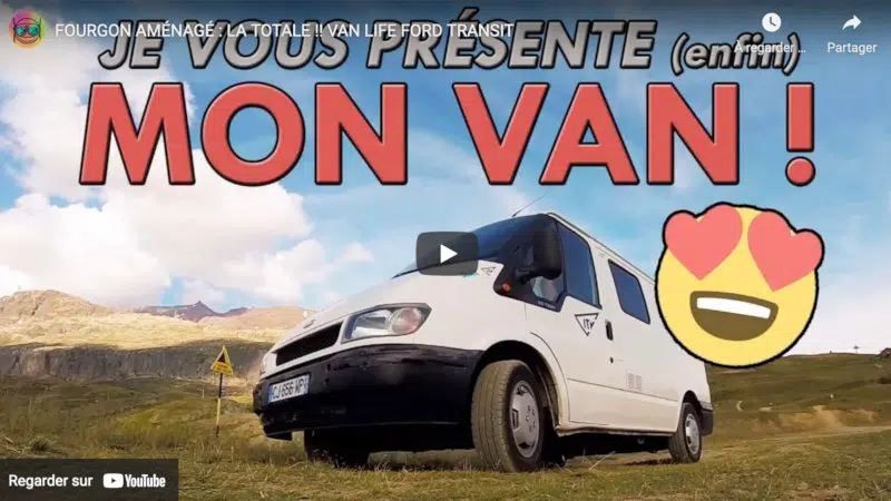 chaine youtube vanlife le chat qui vole