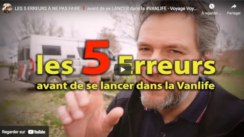 chaine youtube vanlife voyage voyages
